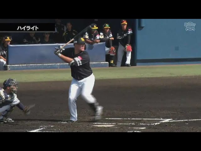 【ファーム】4月1日 バファローズ対ホークス ハイライト