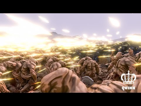 15.000 Monsters vs 12.000 Space Marines- Ultimate Epic Battle Simulator 2- UEBS 2