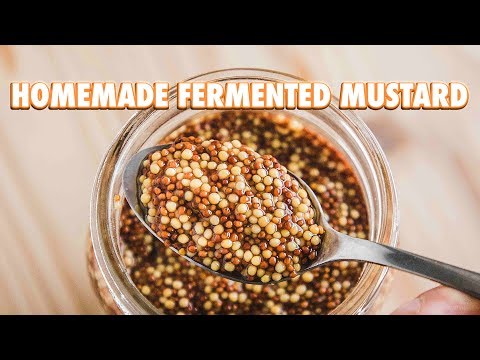 Easy Homemade Fermented Mustard