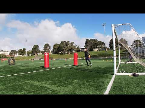 Warm up exercises for Claiming Crosses, Goalkeeper Training Froylan Onofre 2021