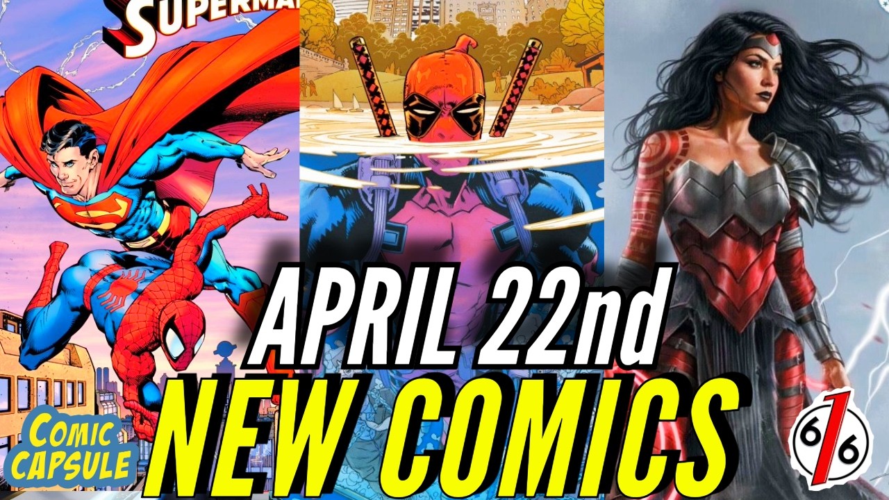 NEW COMIC BOOKS RELEASING APRIL 22ND 2026 DC  MARVEL COMICS PREVIEWS COMING OUT THIS WEEK #comic
