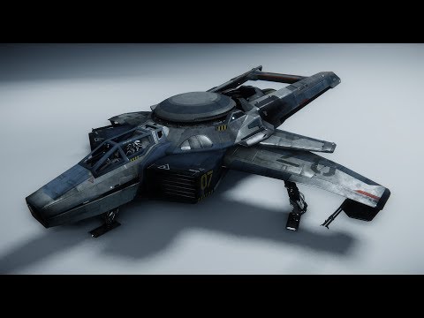Star Citizen - F7C S Hornet Ghost - Test in Arena Commander
