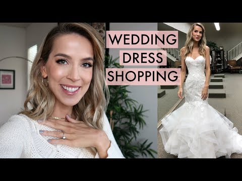 WEDDING DRESS SHOPPING | leighannsays | LeighAnnVlogs Video