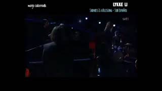 Sadness Is a Blessing • Lykke Li (Subtitulado al español) | Performance en Skavlan [Live]