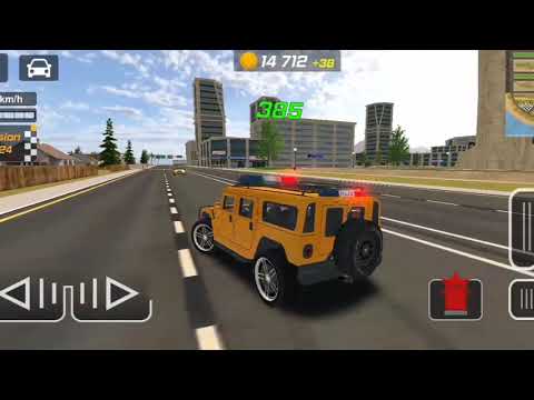 Police Drift Car Driving Simulator - Green Luxury Hummer Police Drive - Android GamePlay #2