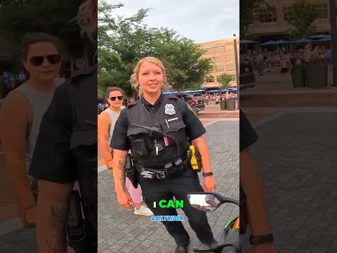 Flirty Biker Challenges Female Cop: Will She Join the Ride?