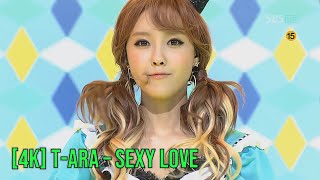 [ 4K LIVE ] T-Ara - Sexy Love (COMEBACK) - (120909 SBS Inkigayo)