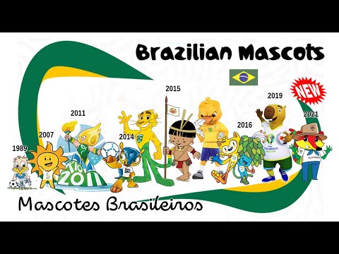 Brazilian Mascots / Mascotes Brasileiros (Updated) [HD]