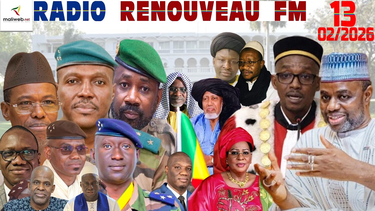 La Revue de Presse de la RADIO RENOUVEAU FM du 13 Février 2026