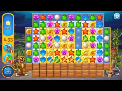 Fishdom level 29 Gameplay (iOS Android)