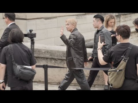 Taeyang at the Givenchy Spring Summer 2024 Fashion show