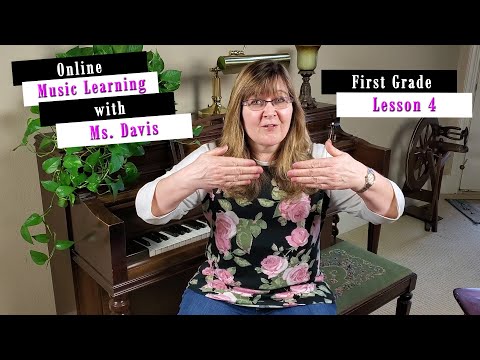 Online Learning: 1st Grade Music Class #4
