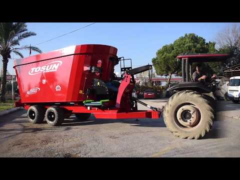 TOSUN CANOPUS 20 m3 Dikey Helezonlu Yem Karma Makinası