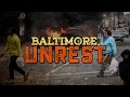 Riots In Baltimore, Buildings And Cars Burn After.