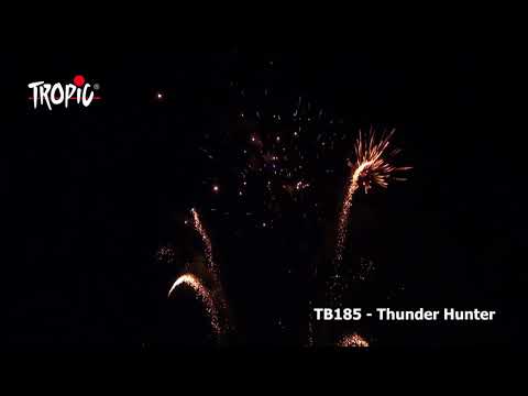 TB185 - Thunder Hunter - TROPIC Fireworks, Fajerwerki, Feuerwerk, Vuurwerk, Feu d'artifice