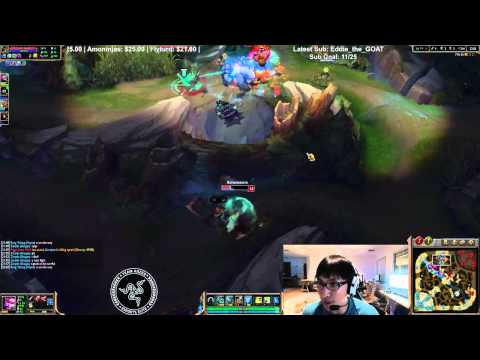 Doublelift duo Trick2g - Vayne vs Kalista Bot - League of Legends Full Game