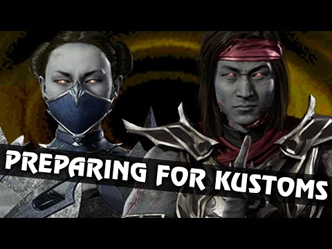 Preparing for Kustoms Pre MK11 Ultimate: Liu Kang(?)/Kitana