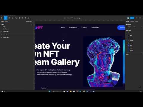 Foto kelas Webflow Development for Freelancer: NFT Landing Page