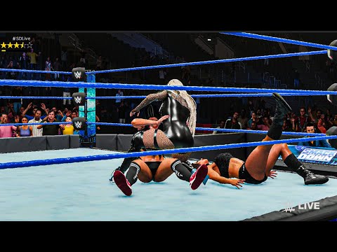 Liv Morgan Vs Nikki Bella Vs Mandy Rose/ WWE 2K22/2K19-2K22 Mode/60FPS