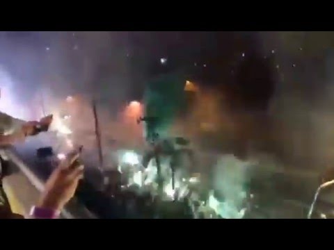 Rua Turiassu recepção aos jogadores do Palmeiras final da Copa do Brasil