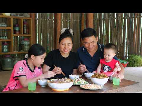 A Warm Meal in the Mountains ❤️ Laughing and Playing With My Child on the Mountainside
