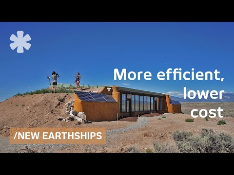 New Earthships capture more energy, water & food at lower cost