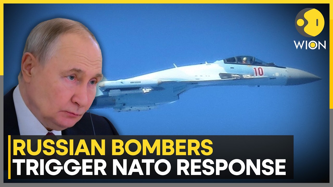Russian TU-22M3 Bombers Buzz NATO Airspace | WION