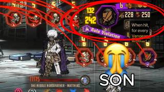 "RULE VIOLATION!!" Matthias Hidden Boss FLOOR 15 | Limbus Company