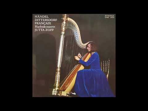 Jean Françaix : Jeu poétique en six mouvements, for harp and orchestra (1969)