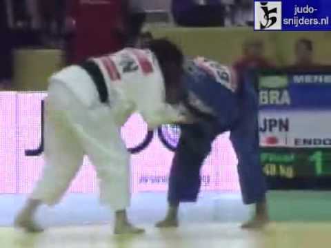 Judo 2009 Paris: Menezes (BRA) - Endo (JPN) [-48kg] final.
