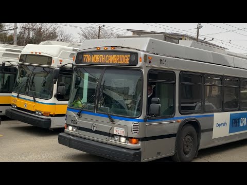 MBTA BRSA Fan trip (Route 77A DMA Ride)