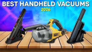Top 5 Best Handheld Vacuums in 2026  – Power and Portability in One!