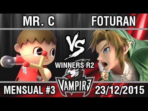 [Vampir3 Mensual #3] Mr.C (Aldeano) vs FotuRAN (Link) SSB4 Winners R2