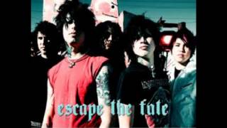 Escape the Fate - Dragging Dead Bodies In Blue Bags Up Really Long Hills lyric video
