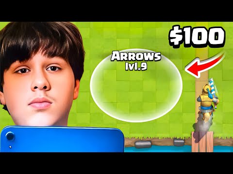 1 Clash Royale Prediction = $100 (ft. Ryley)