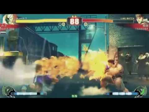 ? (Ryu) & Yuu (Akuma) vs Fransujin (Guile) & Misa (Sagat) [Kumagai Magician]