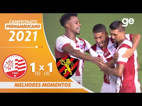 NÁUTICO 1 (5) X (3) 1 SPORT | MELHORES MOMENTOS | FINAL PERNAMBUCANO 2021 | ge.globo