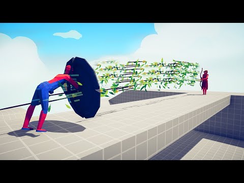 SPIDERMAN REFLECT SHIELD vs EVERY RANGED UNIT | TABS - Totally Accurate Battle Simulator
