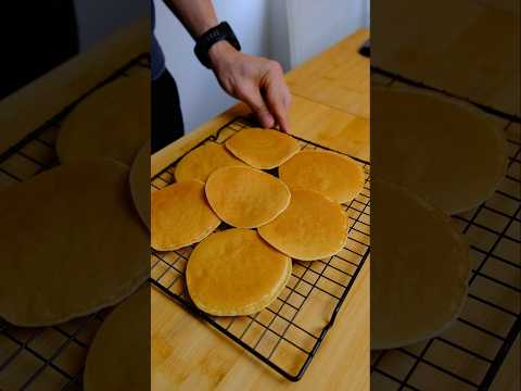 Cobain resep pancake dari xiaohongshu