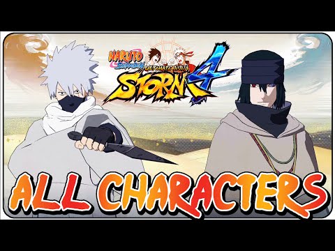 Naruto Shippuden Ultimate Ninja Storm 4 All Characters