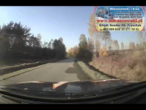 KJS Niwiska 21.10.2012 - III petla - Marcin Opora / Rafał Czajka - VW Golf - Mielec