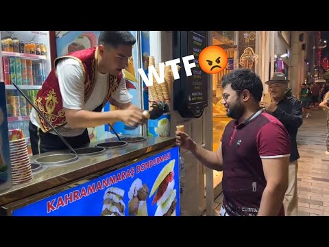 Ducky Bhai vs Turkish Ice Cream Boy 😎 - Must watch - Baba Op