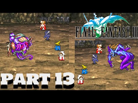 Double Trouble Boss Fight!! - Final Fantasy 3 Pixel Remaster - Gameplay Walkthrough Part 13 (Switch)