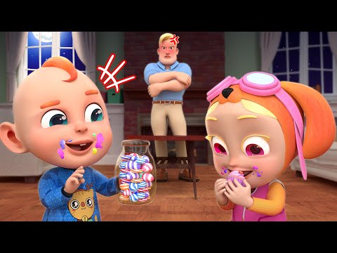 Johny Johny Yes Papa | No No! Don't Eat Candy - Learn Healthy Habits for Kids | Rhymes & Kids Songs