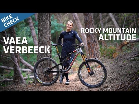 Vaea Verbeeck | Rocky Mountain Altitude | Bike Check