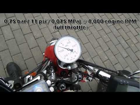Supercharged 50cc pitbike Honda Monkey Z50/AB27