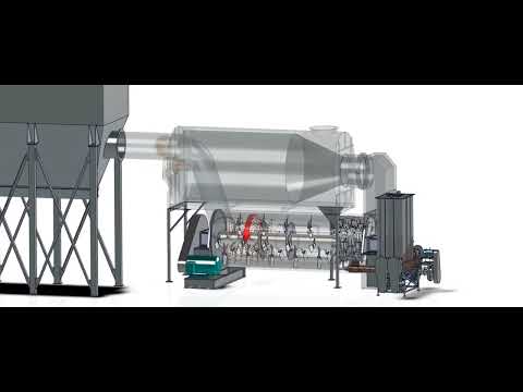 Scott Equipment's AST DRYER ANIMATION of a working Dryer #dryer #industrial #airswept