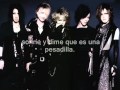 The GazettE - Shiroki Yuutsu sub. Español 