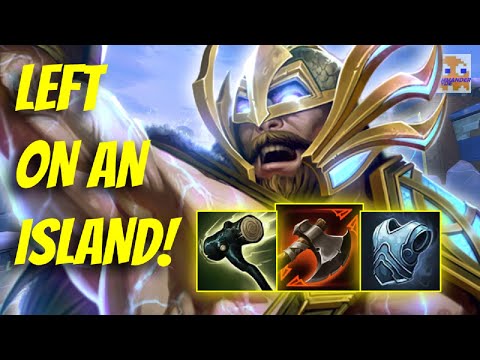 I'VE BEEN LEFT ON THE SOLO ISLAND TODAY! | Thor Solo - SMITE Conquest Gameplay