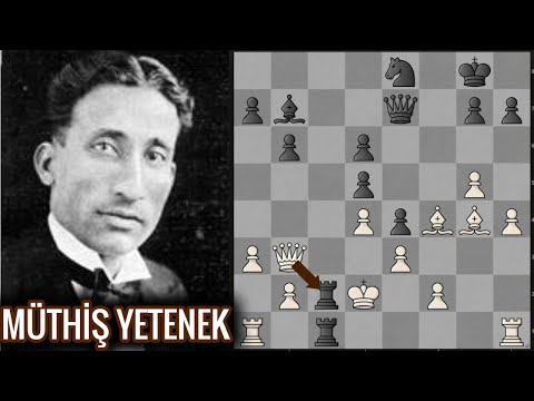 MIR SULTAN KHAN CAPABLANCA'NIN KALELERİNE KARŞI VEZİRİNİ VERİYOR!!